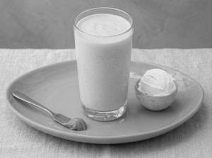 Peanut Butter Vanilla Icecream Milk Shake