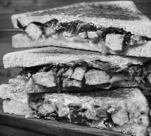 High protein Tofu Grilled Sandwich