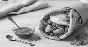 Double Egg Double Aloo Roll