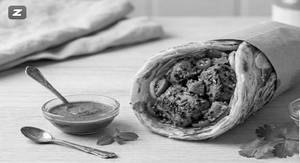Single Achaari Chaap Roll