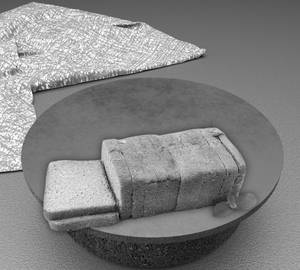 Whole Wheat Bread Slice