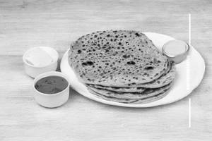 Butter paneer pratha