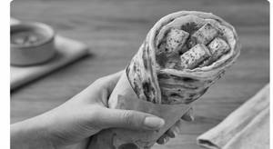 Double Egg Double Paneer Roll