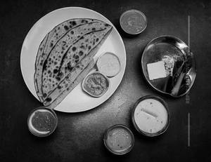 Butter Paneer Paratha