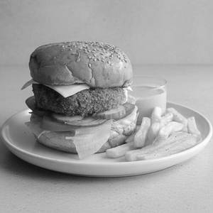 Tandoori Burger [Veg Cheese ]