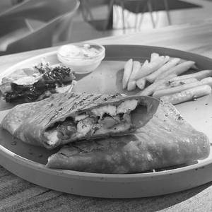 Paneer Thetcha Wrap