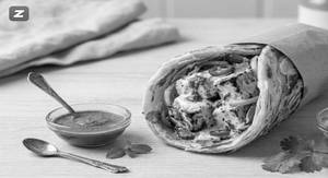 Double Paneer Malai Tikka Roll