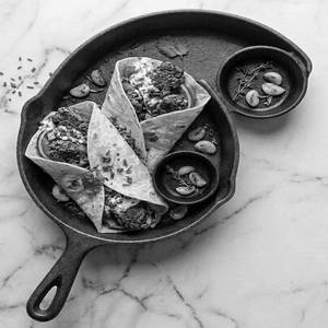 Hara Bhara Kebab Wrap