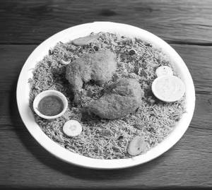 Broasted Chicken Mandi 2pcs