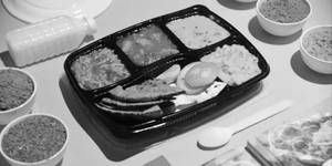 Paneer Paratha Thali