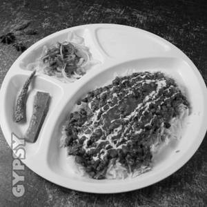 Rice with Dal Makhani and Raita