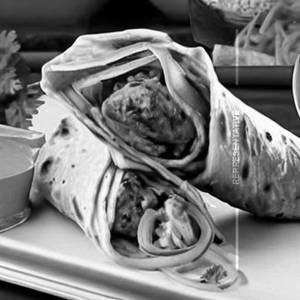 Chicken Seek Kebab Roll