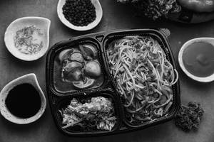 Chilli Mushroom & Noodles Combo