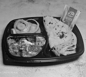 Simple Paratha Thali