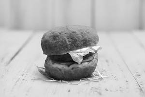 Veg Kurkure Burger