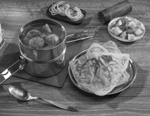 Dum Aloo - PARATHA Meal