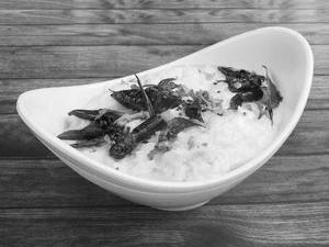 Curd rice.