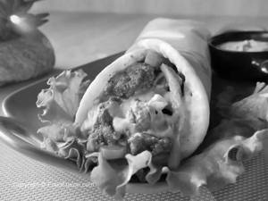 Chicken Cheese Shawarma
