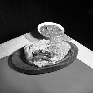 Roast Lamb Pickle Chilli Sauce Sizzler