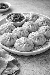 Paneer Steamed Momos
