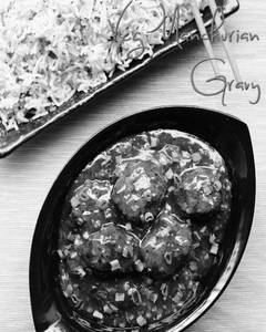 Fried Rice-manchurian With Schezwan Sauce