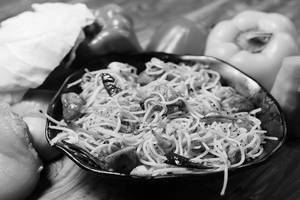 Chicken Chilli Garlic Noodles