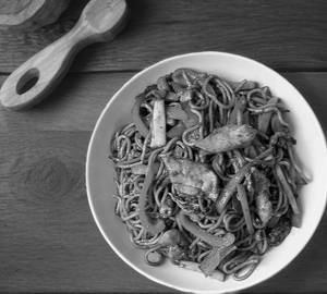 Chicken noodles