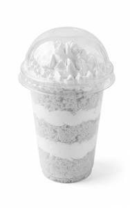 Pineapple Pudding Glass Dessert