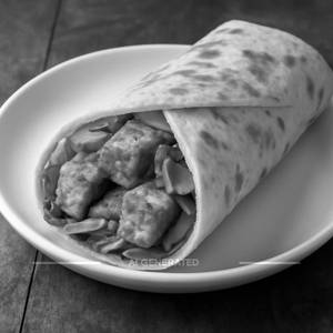 Spicy Paneer Wraps