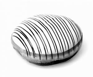 White Chocolate Filled Donut