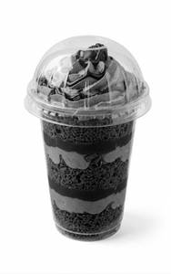 Chocolate Mousse Glass Dessert