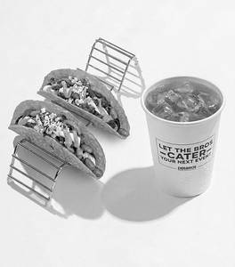 2 Tacos With Drink Veg