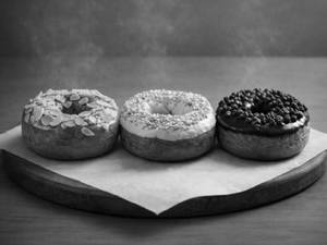 Caramel Dream Donut + White Cocolate Donut + Milk Chocolate Donut