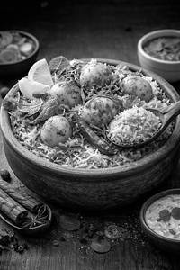 Saffron Hyderabadi Dum Aloo Biryani