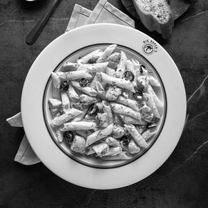 Smoked Chicken Alfredo Penne Pasta