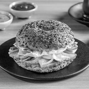 Paneer Tikka Bagel