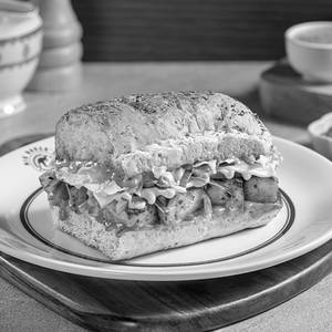 Paneer Tikka Baked Sandwich