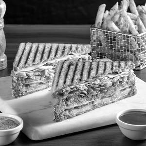 Veg Club Grilled Sandwich