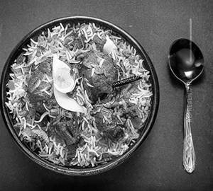Mutton biryani [half]