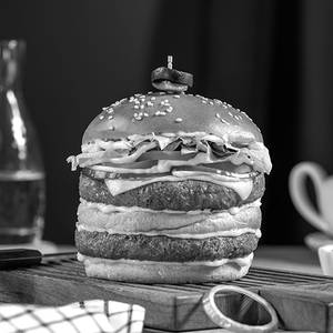 Roast Lamb Burger [Double Decker]