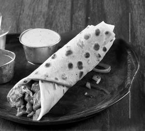 Spicy paneer wrap