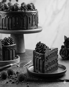 Dark Chocolate Truffle Pastry