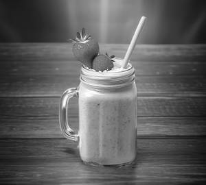 Tender coconut Strawberry Shake