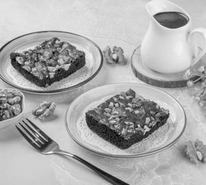 Walnut brownie