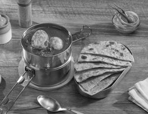 Masala Egg Curry - 5-GRAIN ROTI Meal