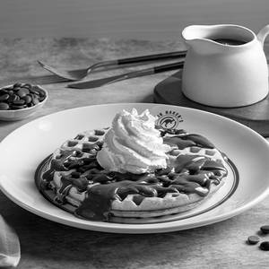 Waffles With Belgian Chocolate