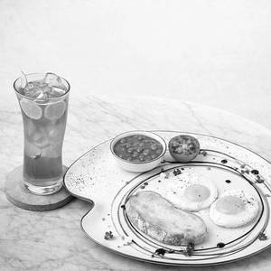 Sunny Side Up + Lemon Iced Tea