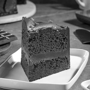 Chocolate Chocolate Cake Slice [250 grams]
