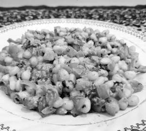 Sweet corn chaat