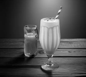 Tender coconut Butterscotch Ice cream Shake
